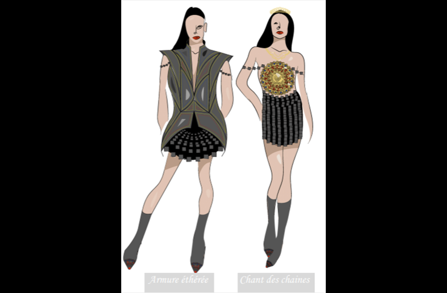 Fashion School - Student project: Icône