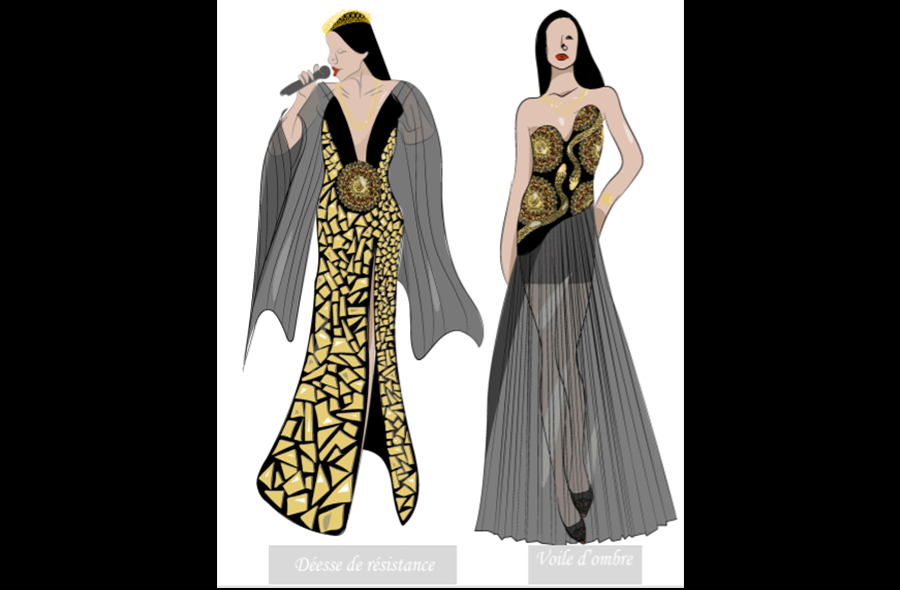 Fashion School - Student project: Icône