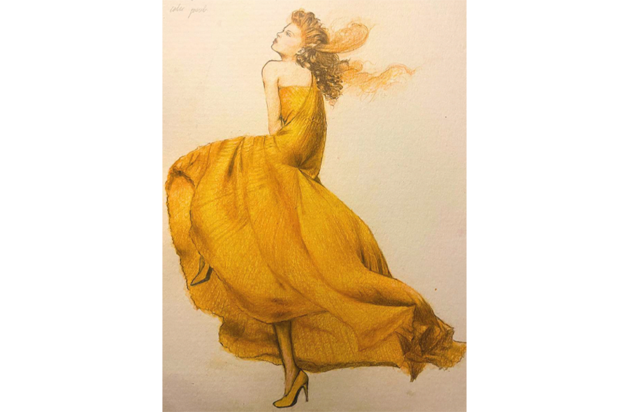 Fashion School - Student project: The Art of Fashion Illustration