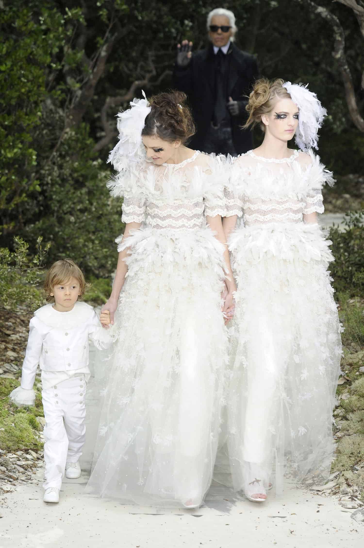 Chanel 2013 Show - Two Brides
